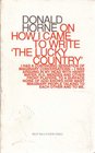 Donald Horne on How I Came to Write  The Lucky Country