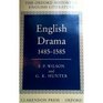 The English Drama 14851585