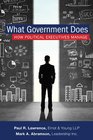 What Government Does How Political Executives Manage