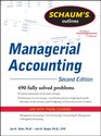 Schaum's Outline of Managerial Accounting 2nd Edition