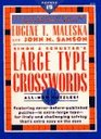 SIMON  SCHUSTER LARGE TYPE CROSSWORDS 19