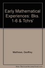 Early Mathematical Experiences Bks 16  Tchrs'