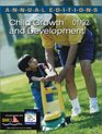 Annual Editions Child Growth and Development 01/02