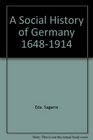 A social history of Germany 16481914