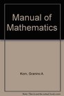 Manual of Mathematics