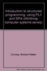 Introduction to structured programming using PL/I and SP/k