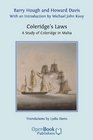 Coleridge's Laws A Study of Coleridge in Malta