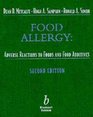 Food Allergy Adverse Reactions to Foods and Food Additives