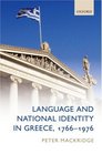 Language and National Identity in Greece 17661976
