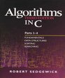 Algorithms in C Parts 14 Fundamentals Data Structures Sorting Searching