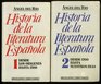 Historia de la Literatura Espanola 1  2