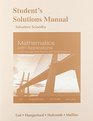 Student's Solutions Manual for Mathematics with Applications In the Management Natural and Social Sciences