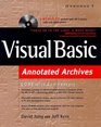 Visual Basic Annotated Archives Annotated Archives