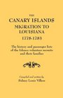 Canary Islands Migration to Louisiana, 1778-1783