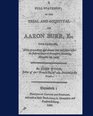 A full statement of the trial and acquittal of Aaron Burr esq containing all the proceedings and debates that took place before the Federal Court at Frankfort Kentucky November 25 1806