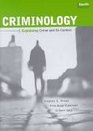 Criminology Explaining Crime and Its Context