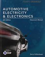 Today's Technician Automotive Electricity and Electronics Classroom Manual
