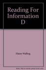 Reading For Information D