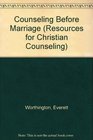 Counseling Before Marriage