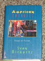 American Energies Essays on Fiction