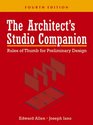 The Architect's Studio Companion Rules of Thumb  for Preliminary Design