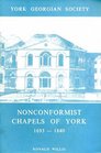 Nonconformist Chapels of York 16931840