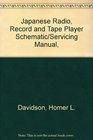 Japanese Radio Record and Tape Player Schematic/Servicing Manual