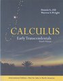 Calculus Early Transcendentals International Version