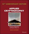 Applied Cryptography Protocols  Algorithms and Source Code in C