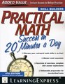 Practical Math Success in 20 Minutes a Day, 4th Edition (Skill Builders)