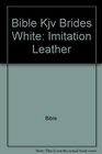 Bible Kjv Brides White Imitation Leather