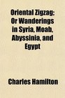 Oriental Zigzag Or Wanderings in Syria Moab Abyssinia and Egypt