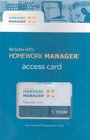 Mcgraw Hill's Homework Manager Access Card