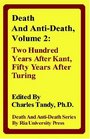 Death And AntiDeath Two Hundred Years After Kant Fifty Years After Turing