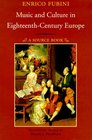 Music and Culture in EighteenthCentury Europe  A Source Book