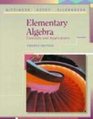 Elementary Algebra Concepts and Applications