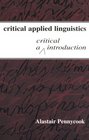 Critical Applied Linguistics A Critical Introduction