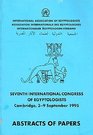 Abstracts 7th International Congress of Egyptologists