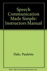 Speech Communication Made simple Teacher's Manual