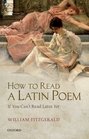 How to Read a Latin Poem If You Can't Read Latin Yet