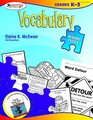 The Reading Puzzle Vocabulary Grades K3