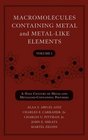 Macromolecules Containing Metal and MetalLike Elements A HalfCentury of Metal and MetalloidContaining Polymers