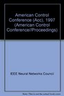 1997 American Control Conference Proceedings