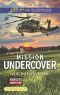 Mission Undercover (Rangers Under Fire, Bk 5) (Love Inspired Suspense, No 624) (Larger Print)