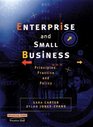 Enterprise and Small Business Principles Practice and Policy