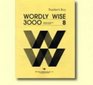 Wordly Wise 3000 Book 8 Answer Key