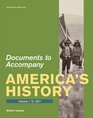 Documents to Accompany America's History Volume One To 1877