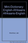 MiniDictionary EnglishAfrikaans AfrikaansEnglish