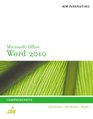 New Perspectives on Microsoft  Word 2010 Comprehensive