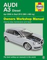 Audi A3 Diesel Owner's Workshop Manual 2008 to 2012